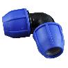 CODO POLIET.90º 32X32