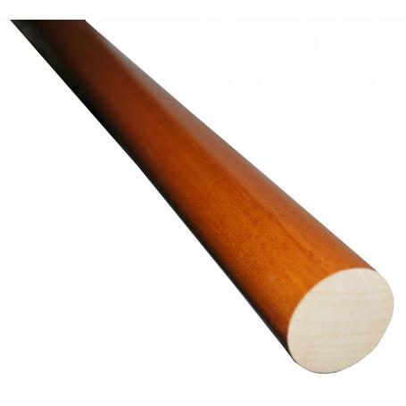 BARRA MAD.SUELTA 1.5X12 NOGAL