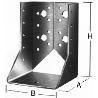 SOPORTE VIGA CERRADO SV3 100X140 ZINCADO