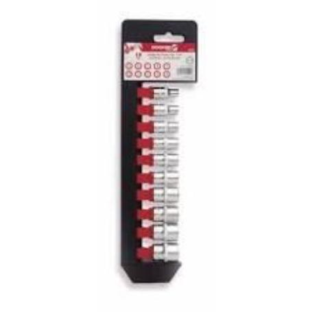 JUEGO 10 LLAVES VASO 1/2 DOGUER