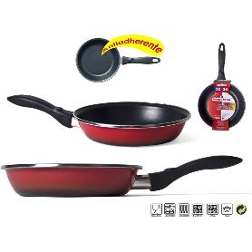 SARTEN K2 ROJO 26 CMS. MAGEFESA