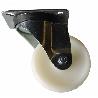 RUEDA NYLON CON PLACA 100 MM. SIN FRENO 75330