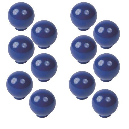 POMO BOLA ABS D/29 AZUL OSCURO