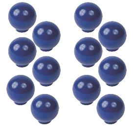 POMO BOLA ABS D/29 AZUL OSCURO