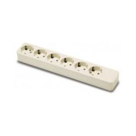 BASE MULTIPLE 6 TOMAS S/CABLE (REF.2507)