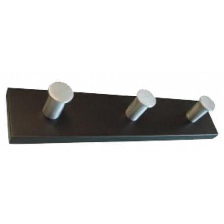 PERCHA 3 GAN.ALUM.BASE HAYA WENGE