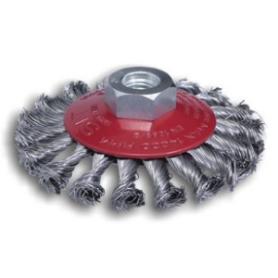 CEPILLO CONICO ALAMBRE TRENZADO 100 MM M-14