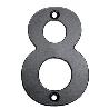 NUMERO 8 HIERRO FORJADO 100MM.