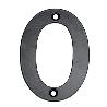 NUMERO 0 HIERRO FORJADO 100MM.
