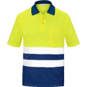 POLO A.V.BICOLOR M/C L3000 T-S