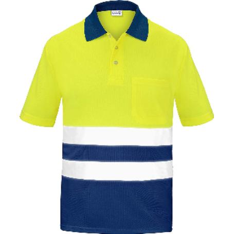 POLO A.V.BICOLOR M/C L3000 T-S