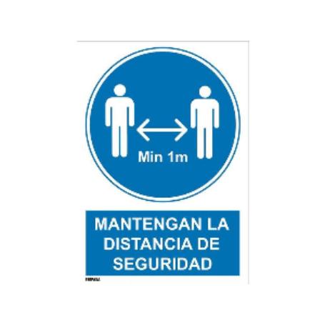CARTEL VINILO ADH.DIST.1 MT 17X12