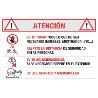 Cartel lona atencion prevencion 70x50