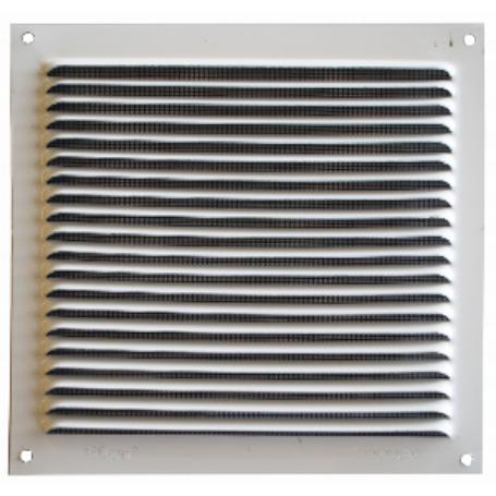 REJILLA ATORN.25X25 C/MOSQ.BLANCA