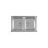 FREGADERO ACERO INOX.VICTORIA 80 A872801A01 ROCA