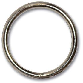 ANILLA REDONDA SOLDADAS AVL DE 6X50 MM ZINCADA