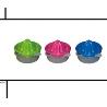 EXPRIMIDOR PLASTICO DE 13 CMS.