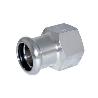 UNION HEMBRA 15*1/2 PRESS INOX