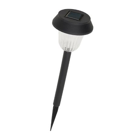 LAMPARA SOLAR JARDIN PLASTICO Ø 10,5 X 38 CM. PROTECCIÓN IP44