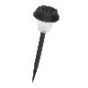 LAMPARA SOLAR JARDIN PLASTICO Ø 10,5 X 38 CM. PROTECCIÓN IP44