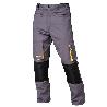 PANTALONES LARGOS DETRABAJO, MULTIBOLSILLOS, RESISTENTES, RODILLA REFORZADA, GRIS/AMARILLO TALLA 50/52 XL (SLIM FIT