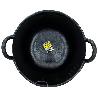 ESPUERTA GOMA CARBONERA 30 LITROS CON ASAS BASE Y LATERALES REFORZADO. ESPESOR 1 CM. ESPUERTA OBRA, CUBO GOMA OBRA