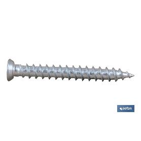 TORNILLO HORMIGÓN PLANA TORX 7,5X90   CAJA 100 UNID.