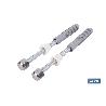 SET 2 PCS PARA SANITARIO WC 5 X 80 ZINCADO