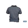 POLO BALDER ELASTANO 210 G/M2 GRIS OSCURO-NEGRO TALLA XL