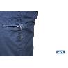 BERMUDAS DE TRABAJO TYR ELASTANO 215 G/M2 AZUL MARINO CON DETALLES GRISES TALLA 44