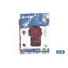 POLO HELA ELASTANO 210 G/M2 ROJO OSCURO-NEGRO TALLA XXXL
