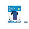 CAMISETA TRANSPIRABLE MODELO PILOTE AZUL-NEGRA 160 G/M2 TALLA-M