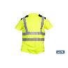 CAMISETA DE ALTA VISIBILIDAD MODELO ATLAS AMARILLA Y NEGRA TALLA M