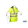 CAMISETA DE ALTA VISIBILIDAD MODELO ATLAS AMARILLA Y NEGRA TALLA M