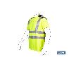 CAMISETA DE ALTA VISIBILIDAD MODELO ATLAS AMARILLA Y NEGRA TALLA S