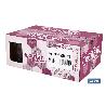 PACK 6 UDS VASO AGUA 30,5 CL MODELO LUBLIN