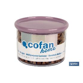BOTE MULTIUSOS MODELO ALBAHACA ROSA PALO 500ML 11X8CM   CAJA 6 UNID.