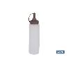 BOTELLA ACEITERA MODELO ALBAHACA 250 ML COLOR PIEDRA 5X20 CM VENTA UNITARIA