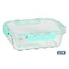 SET DE 3 RECIPIENTES DE BOROSILICATO MODELO AGATHA 640 ML -1040 ML-1520 ML