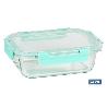 SET DE 3 RECIPIENTES DE BOROSILICATO MODELO AGATHA 640 ML -1040 ML-1520 ML