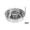 MOLDE ROSCO  ALUMINIO 21CM   CAJA 6 UNID.