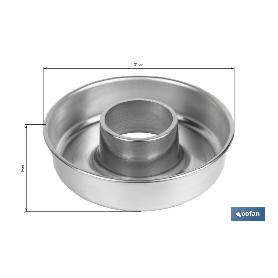 MOLDE ROSCO  ALUMINIO 21CM VENTA UNITARIA