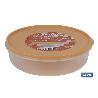 FIAMBRERA TORTILLA REDONDA NARANJA   24.5X6.5CM   CAJA 6 UNID.