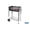 BARBACOA DE CARBÓN CON LADRILLO REFRACTARIO 567 X 360 X 830 MM
