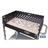 BARBACOA DE CARBÓN CON LADRILLO REFRACTARIO 567 X 360 X 830 MM