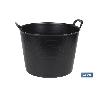 CAPAZO NEGRO RECICLADO 56 L 59,5 X 52,5 X 37 CM   CAJA 5 UNID.