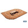 FELPUDO INTERIOR COCO FLOQUEADO 40X60X1,50 CM (SWEET HOME)