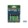 BLISTER 4 PILAS RECARGABLES AA 2300MAH VENTA UNITARIA