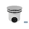 VÁLVULA SIFÓNICA PLATO DE DUCHA Ø60 CON SALIDA Ø32-40 Y EMBELLECEDOR CROMADO