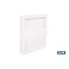 REJILLA DE VENTILACIÓN ABS BLANCO LAMAS MÓVILES Ø10 CM   CAJA 5 UNID.